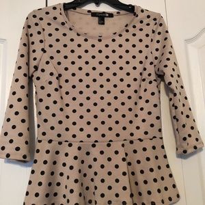 Peplum top